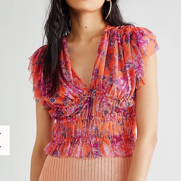 Free People Making Me Smile Top - Picture 4 of 6